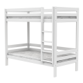 Etagenbettbett für Kinder 90 x 200 - mit Leiter - weiß - LIFETIME Elements
