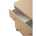 Oliver Furniture Wickelkommode mit 3 Schubladen Eiche