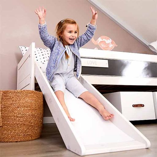 Kinderbett mit Rutsche - www.fabienne-kidsliving.de