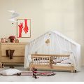 Hausbett WOOD Mini+ mitwachsend - Eiche - Oliver furniture