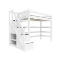 LIFETIME Kinderhochbett Breeze mit Treppe