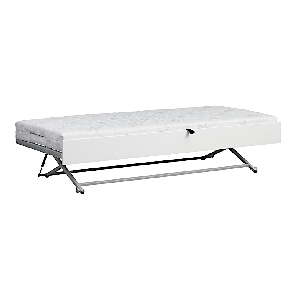 Lifetime Semiautomatisches Gästebett inkl. Front 2021- weiß lackiert - www.fabienne-kidsliving.de